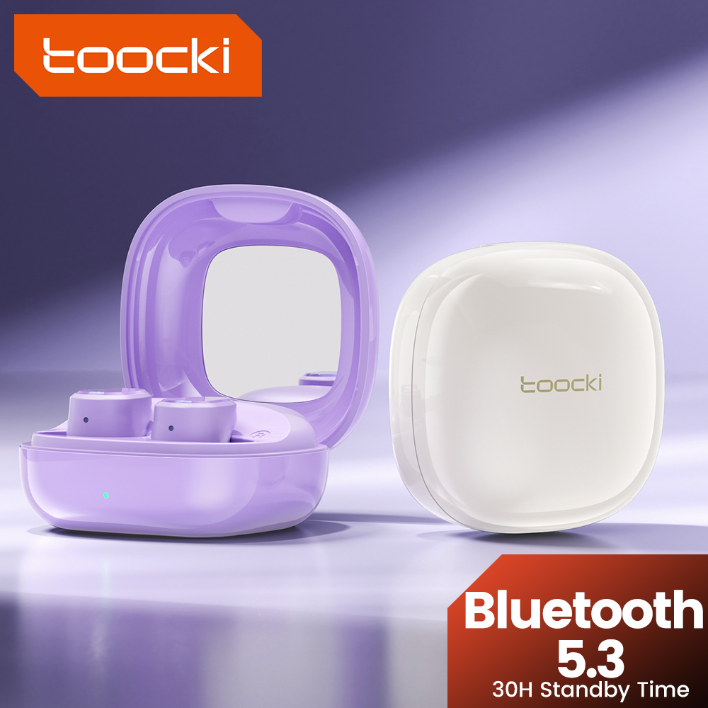 Noise Cancelling Headphone - Toocki Bluetooth 5.3 이어폰 무선 HiFi