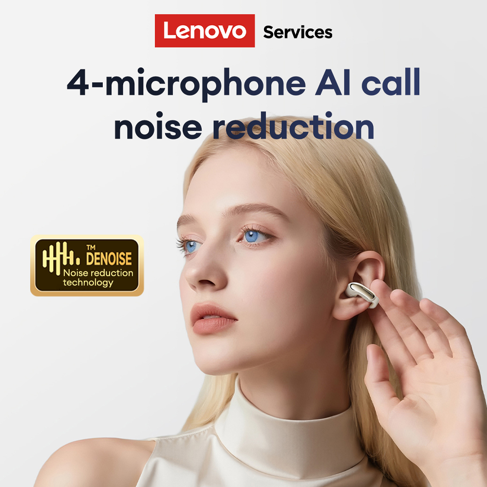 레노버 LES-108 골전도 TWS 이어 클립 이어폰  - Wired Earphone Mic 리뷰 및 가격