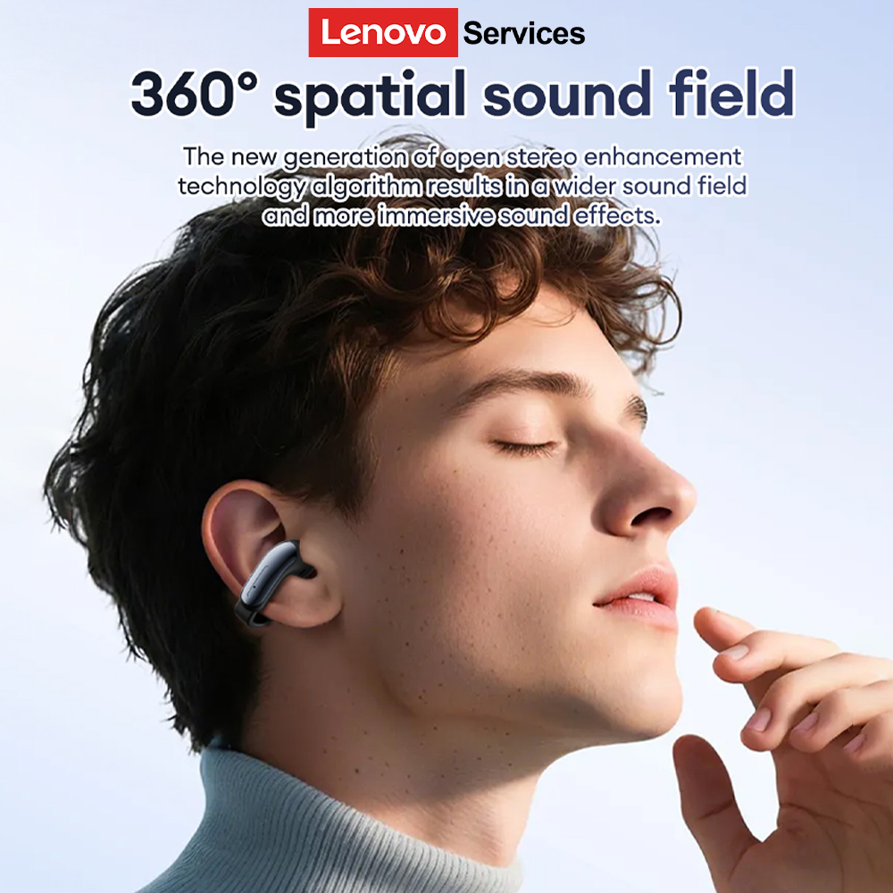 레노버 LES-108 골전도 TWS 이어 클립 이어폰  - Wired Earphone Mic 리뷰 및 가격