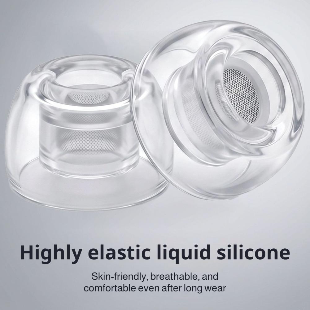 1/2/3쌍 에어팟 프로 3용 투명 액체 실리콘 이어팁 - Silicone Ear Tip Replacement 리뷰 및 가격