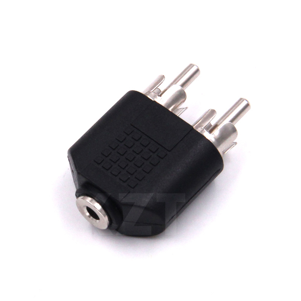 3.5mm 스테레오 남성형 커넥터에서 2 RCA 여성형 - Earphone Splitter Jack 리뷰 및 가격