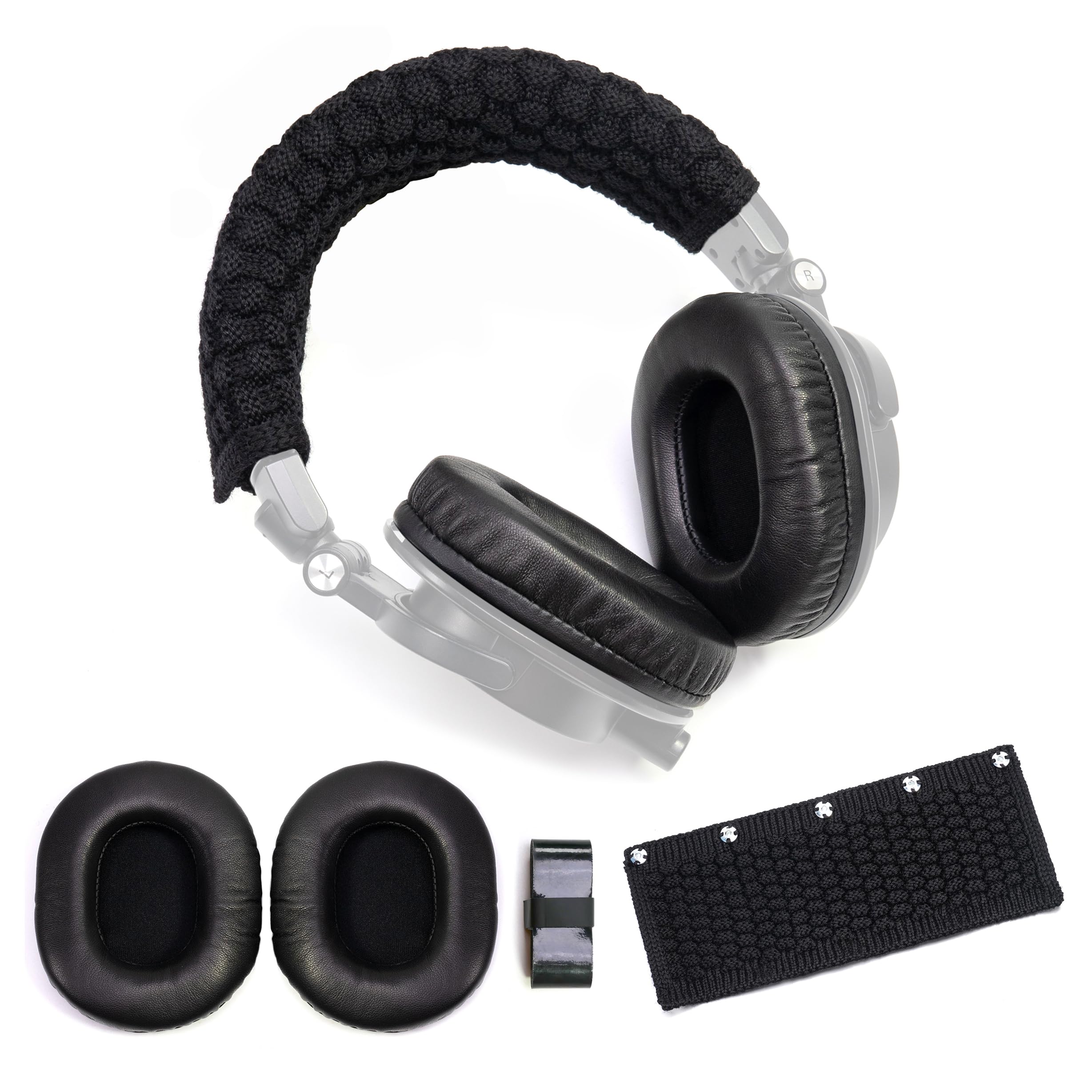 양가죽 이어 패드 울 헤드밴드 쿠션 커버 키트, 오디오 - Audio Technica Headphone Ath-M20X 리뷰 및 가격