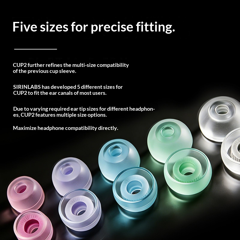 SIRINLABS TipsA CUP2 실리콘 이어팁 부 - Silicone Ear Tip Replacement 리뷰 및 가격