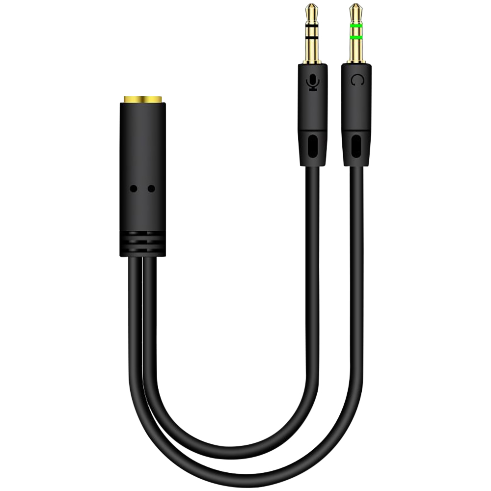 컴퓨터용 오디오 분배기 헤드폰 어댑터, 마이크 AUX  - Audio Splitter Y 리뷰 및 가격