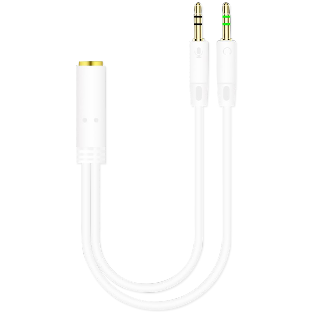 컴퓨터용 오디오 분배기 헤드폰 어댑터, 마이크 AUX  - Audio Splitter Y 리뷰 및 가격