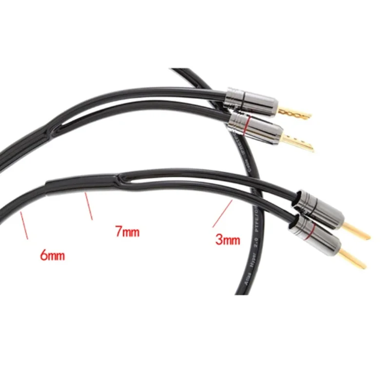 1-10Pcs 피커 오디오 케이블 와이어 HiFi 케이 - Audio Splitter Y 리뷰 및 가격